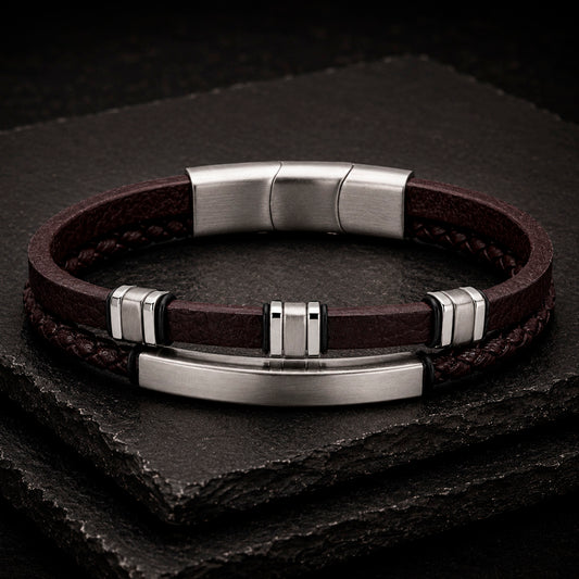 Frank 1967 Double Line Lederarmband
