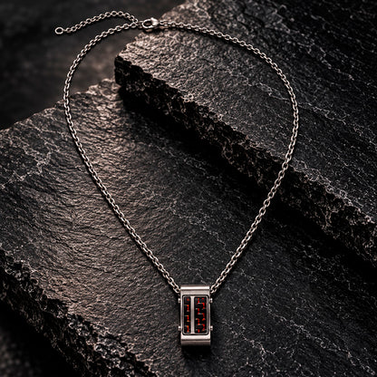 Carbon Red Steel Kette Edelstahl, 55 cm Ankerkette
