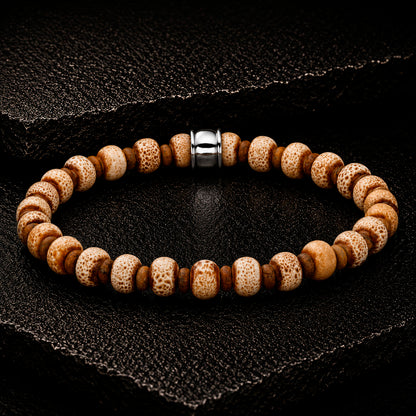 Frank 1967 ColorSphere Beads 6 mm Armband mit Edelstahl