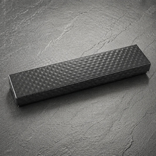 Black Vault - Elegantes Schmucketui Schwarz mit Samteinlage für Armbänder