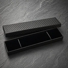 Black Vault elegantes Schmucketui von MANAVARO für Armbänder mit Samteinlage