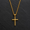 Edelstahl-Halskette Iron Cross mit Kreuzanhänger für Männer