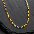 Frank 1967 Chain 2.3 - Edelstahl Halskette Herren Silber & Gold
