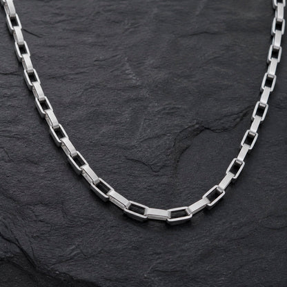 Frank 1967 Chain 2.3 - Edelstahl Halskette Herren Silber & Gold