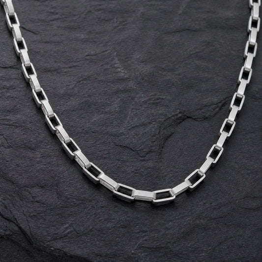 Frank 1967 Chain 2.3 - Edelstahl Halskette Herren Silber & Gold