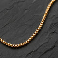 Golden Thread - Vergoldete Edelstahl-Halskette von Frank 1967