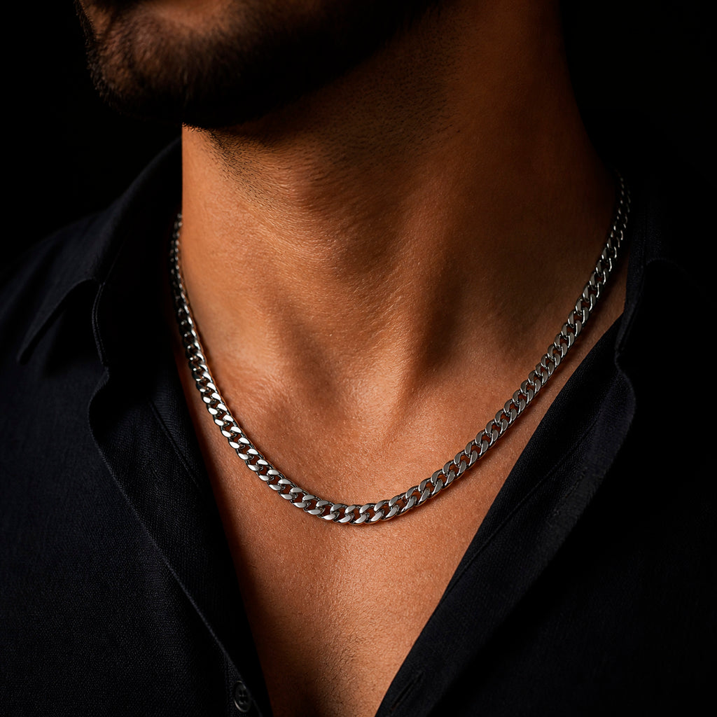Silver Chain 7.0 - Edelstahl Panzerkette 7 mm