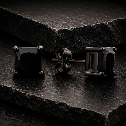 Frank 1967 Black Zircon Ohrstecker