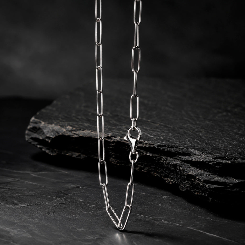 Silver Link - 925 Silber Gliederkette Collier 45, 50 & 55 cm