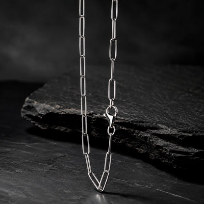 Silver Link - 925 Silber Gliederkette Collier 45, 50 & 55 cm