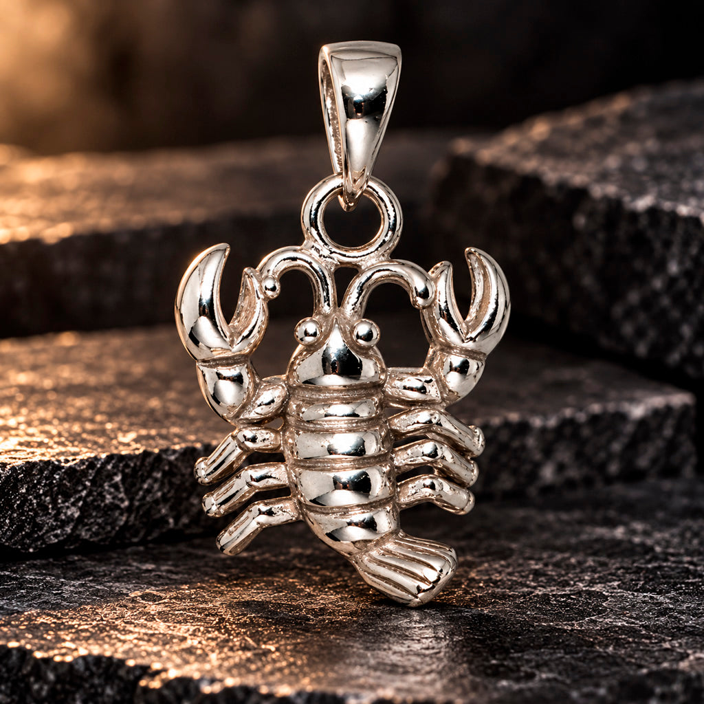 Zodiac Silver Line Anhänger aus rhodiniertem 925er Silber